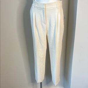 NWT Christian Lacroix Cream Slacks size 6